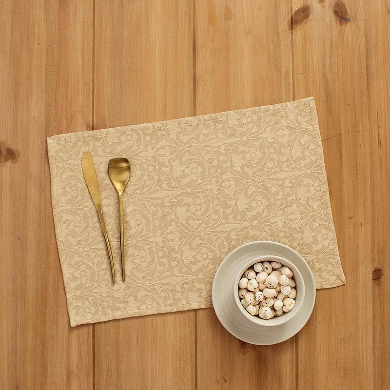 Table Mat - Kuvalaya Placemat - Beige