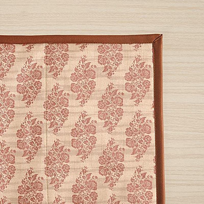 Buy Beige Indie Printed Placemats - Set Of Two Table Mats from Vaaree