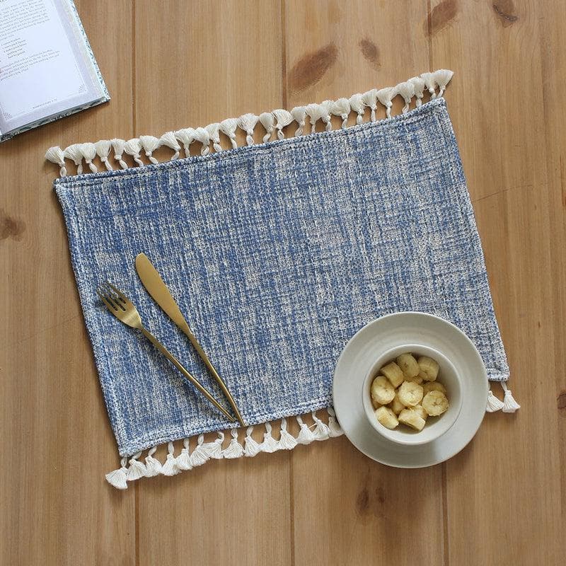 Buy Arabian Sea Placemat - Blue Table Mats from Vaaree