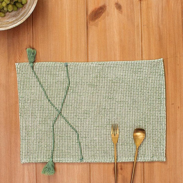 Table Mat - Latika Placemat - Green