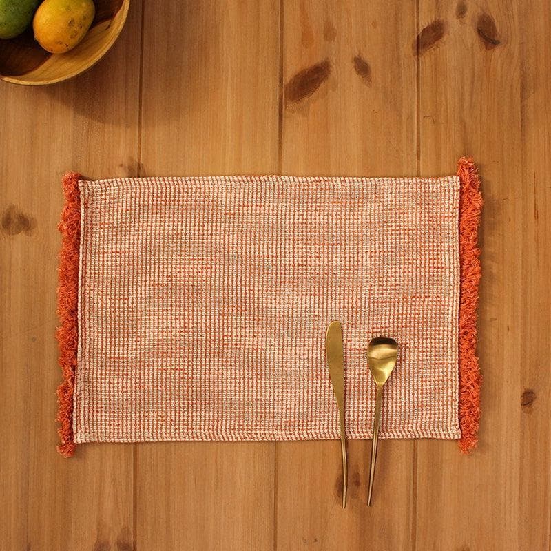 Buy Keri Placemat - Rust Table Mats from Vaaree