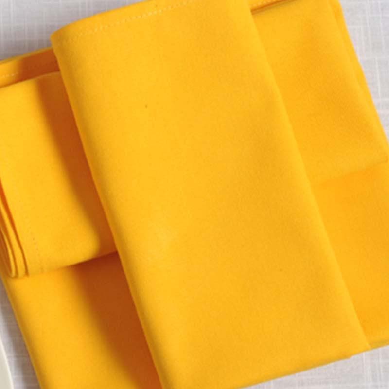 Buy Essentially Yellow Table Napkin - Set Of Six Table Napkins from Vaaree