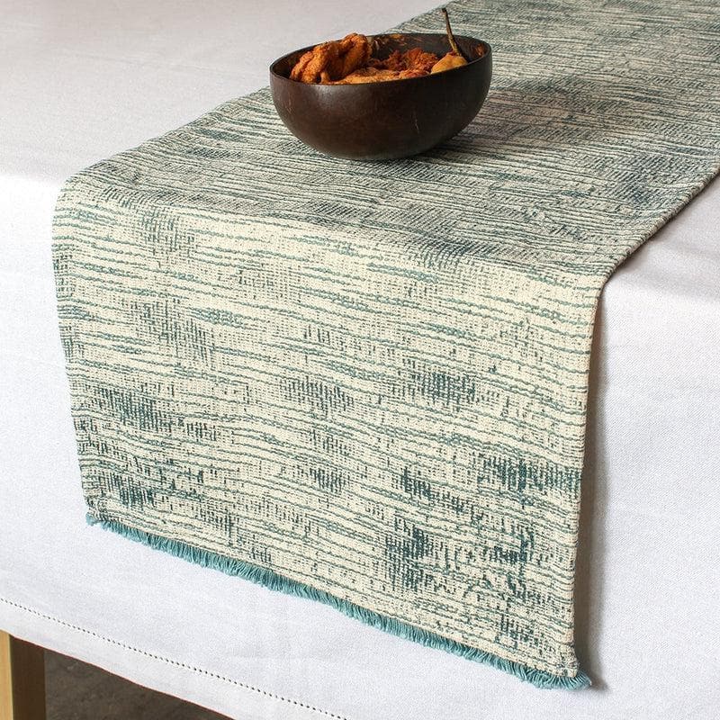 Buy Daya Runner - Blue Table Runner from Vaaree