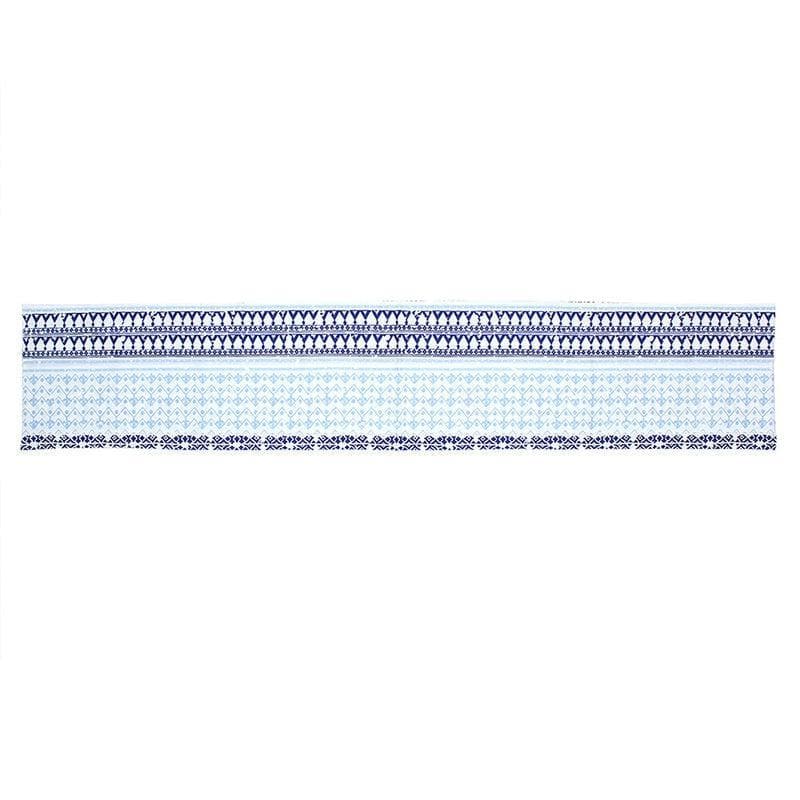 Buy Valleri Runner - Blue Table Runner from Vaaree