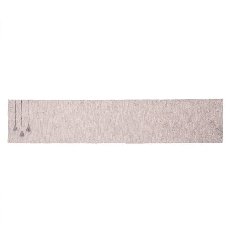 Buy Sivaar Runner - Grey Table Runner from Vaaree