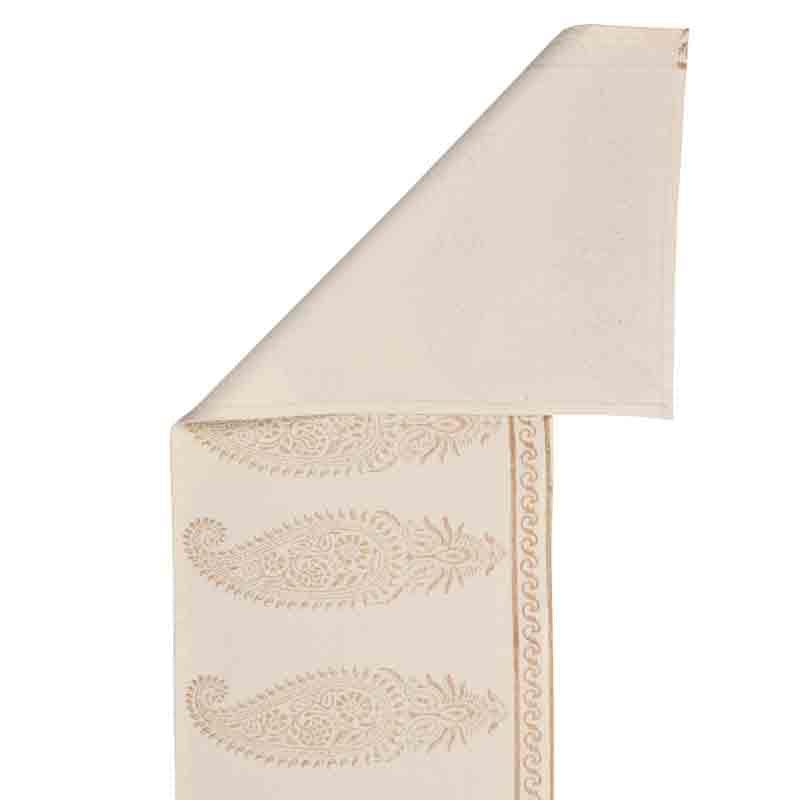 Buy Golden Paisley Table Runner Table Runner from Vaaree