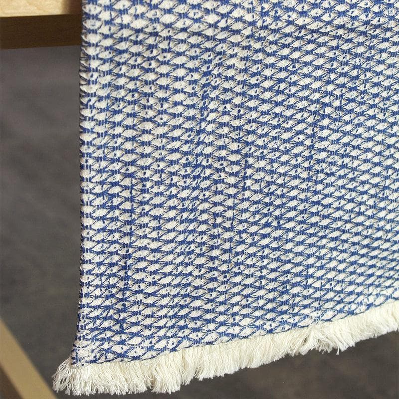 Buy Akasam Runner - Blue Table Runner from Vaaree