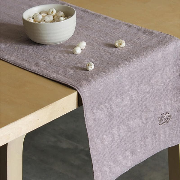 Table Runner - Spice Garden Runner - Grey