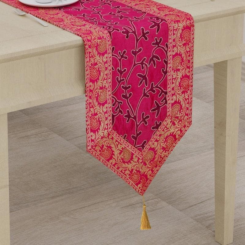 Buy Table Runner - Your Highness Silk Table Runner at Vaaree online