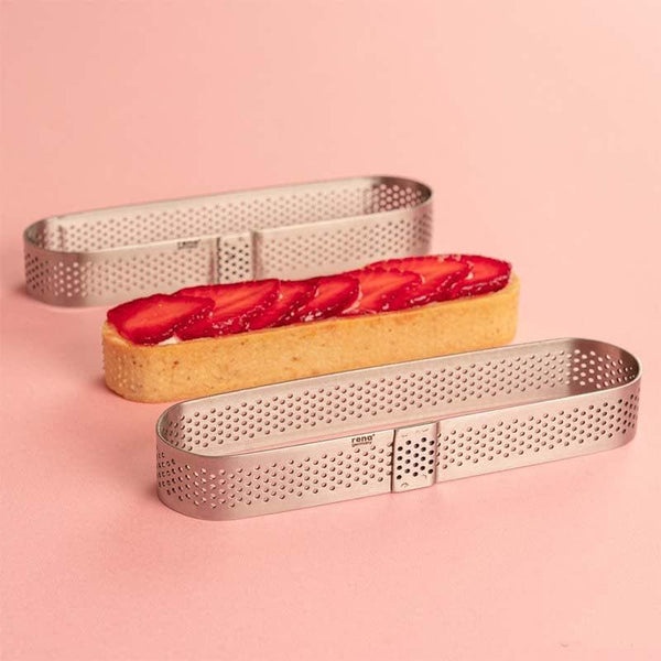 Buy Tart Ring - Perforated Oval Tart Ring - Set Of Three at Vaaree online