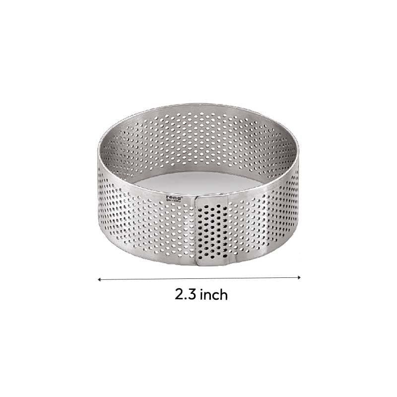 Buy Perforated Round Tart Ring - Set Of Three Tart Ring from Vaaree