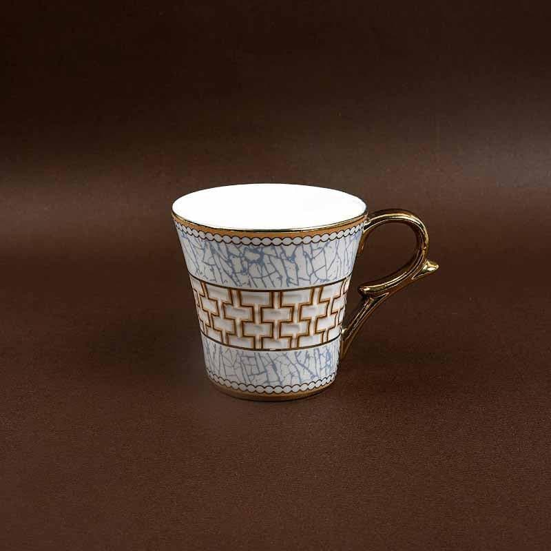 Tea Cup - Bricky Tea Cups (160 ML Each) - Set of Six