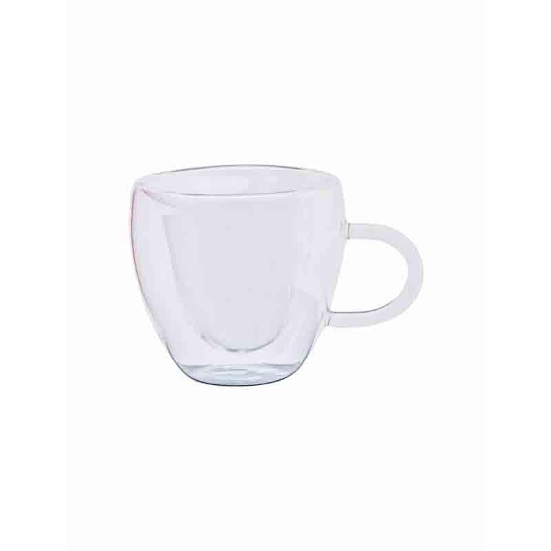 Buy CoolTrex Glass Mug (Short) - Set of Two Tea Cup from Vaaree