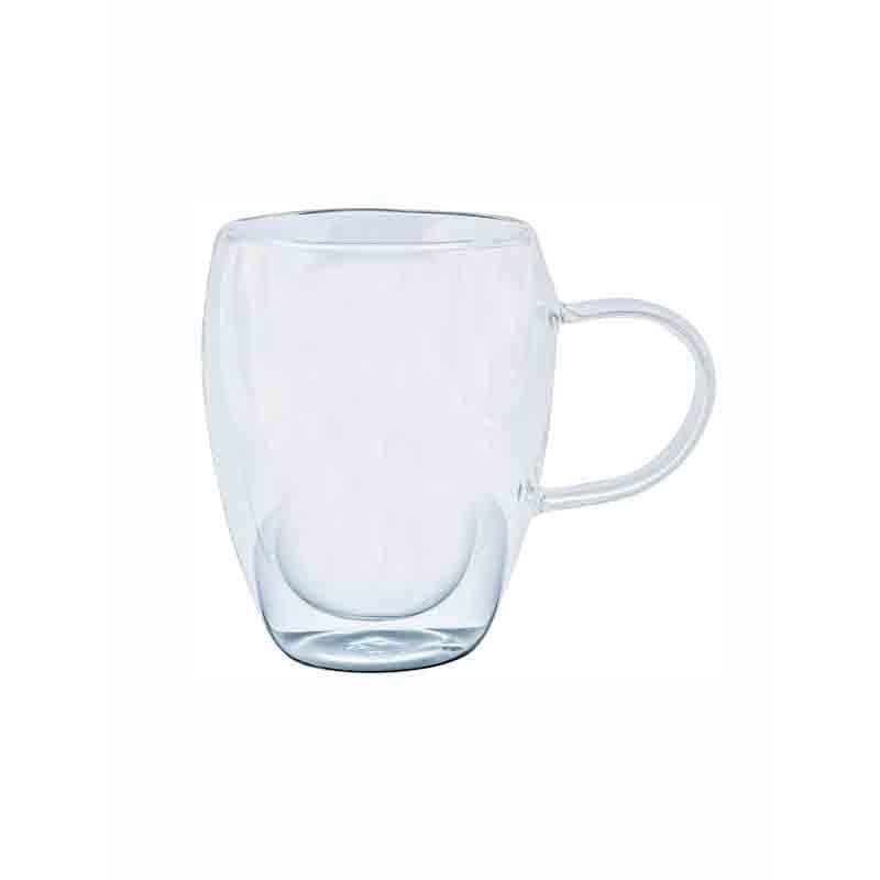 Buy CoolTrex Glass Mug (Tall) - Set of Two Tea Cup from Vaaree