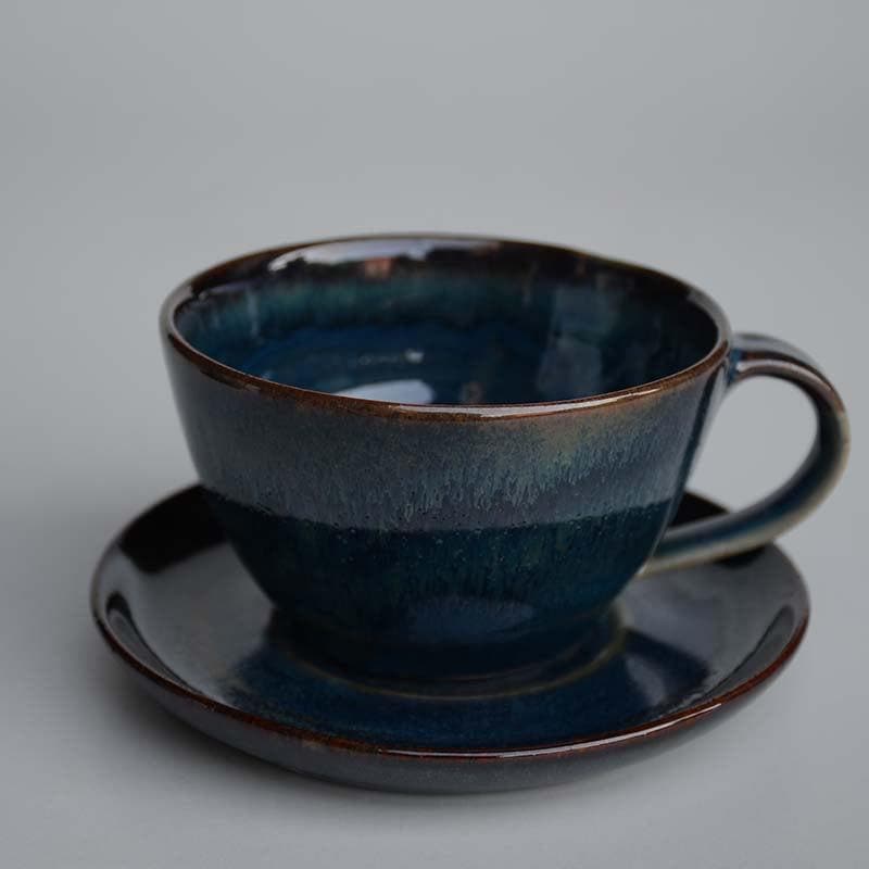 Buy Cyan Cup & Saucer Tea Cup from Vaaree