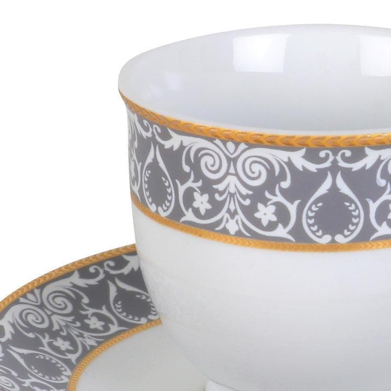 Buy Delicate Grey Tea -Set of Six Tea Cup from Vaaree