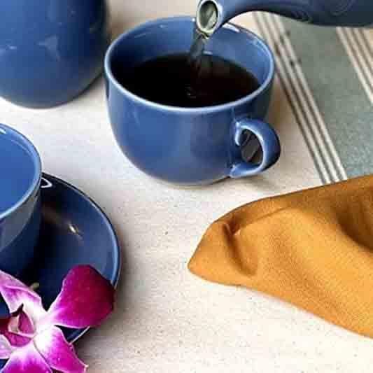 Buy Feeling Blue Tea Cup - Set of Six Tea Cup from Vaaree