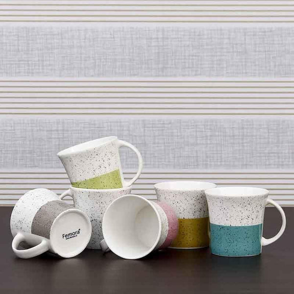 Tea Cup - Fritters Tea Cups (160 ML) - Set of Six