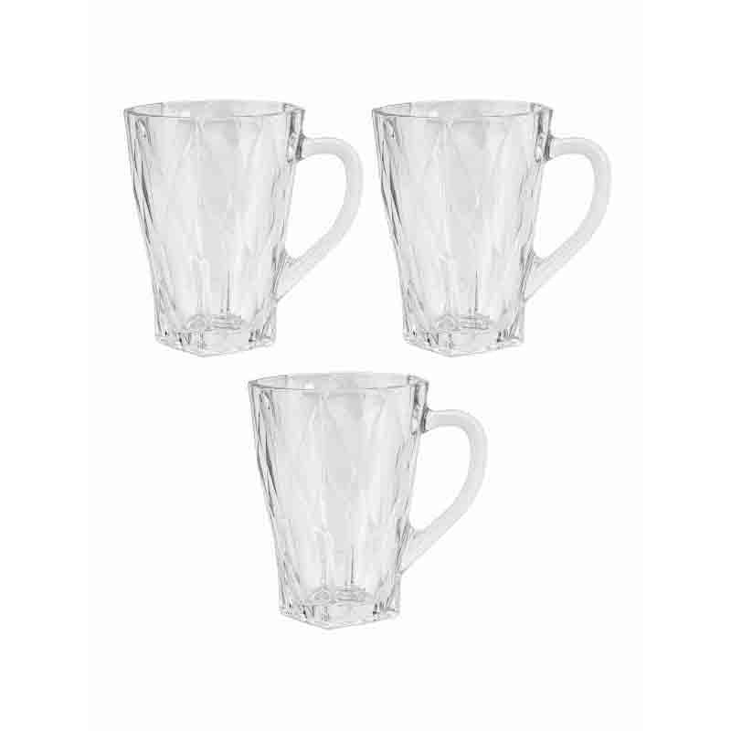 Buy Merry Glass Mug - Set of Three Tea Cup from Vaaree