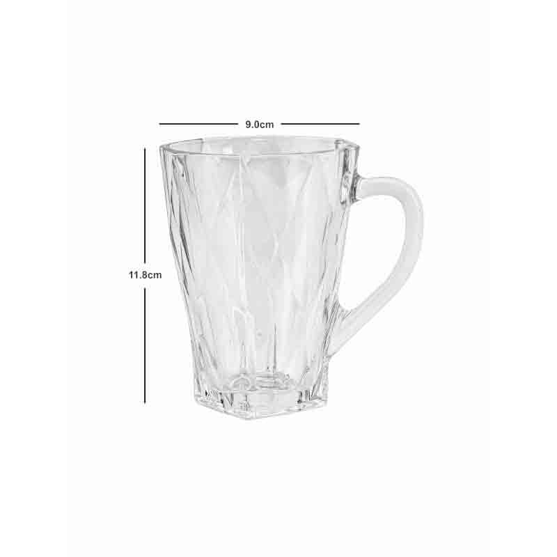 Buy Merry Glass Mug - Set of Three Tea Cup from Vaaree