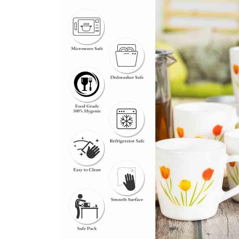 Buy Minute Flora Tea Cup - Set of Twelve Tea Cup from Vaaree