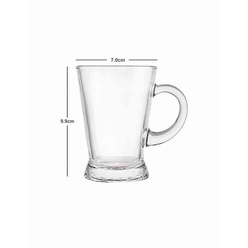 Tea Cup - Revitalize Glass Mug (Tall) - Set of Six