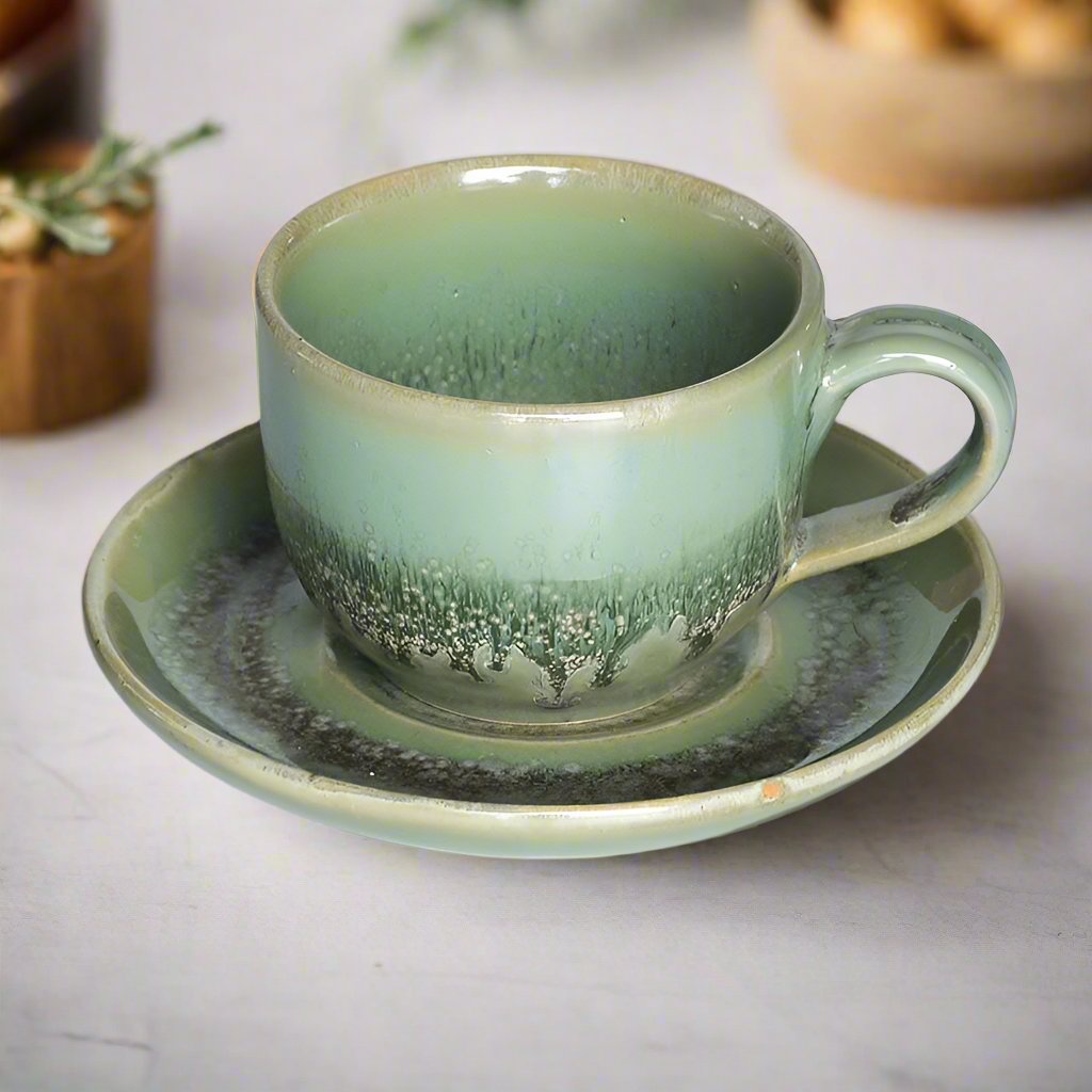 Buy Sage Saga Cup & Saucer Tea Cup from Vaaree