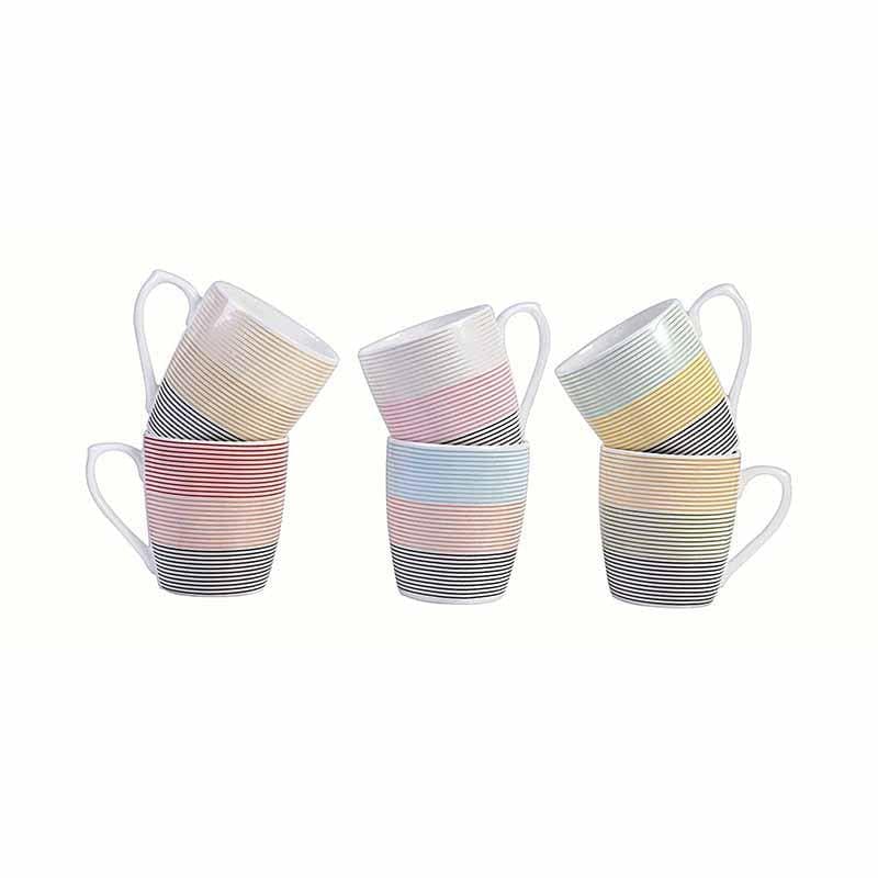 Buy Shimmy Coffee Mugs (180 ML) - Set of Six Tea Cup from Vaaree