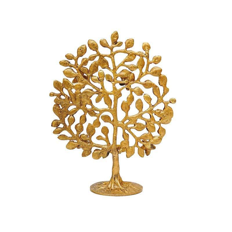 Buy Brass Foliage Tea light Holder Candle Holders from Vaaree