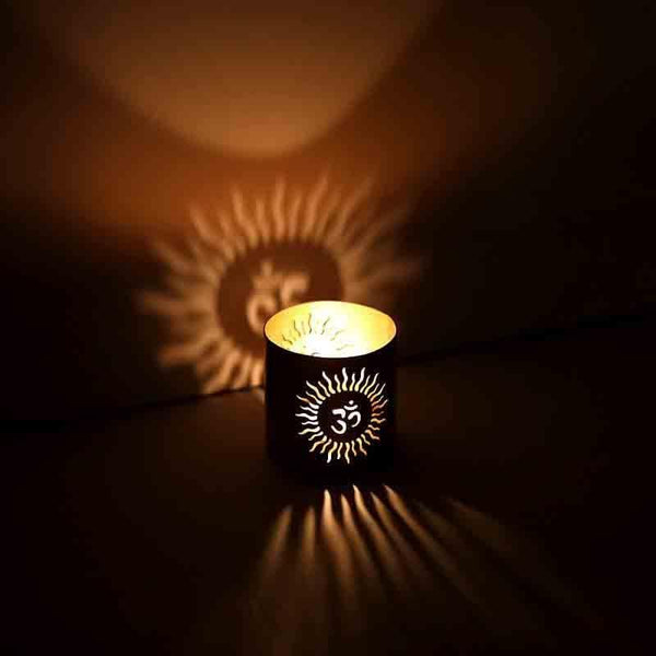 Tea Light Candle Holders - Om Energy Tea Light Holder