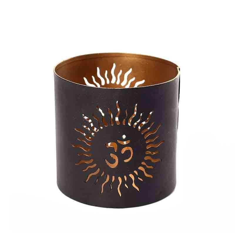 Buy Om Energy Tea Light Holder Candle Holders from Vaaree