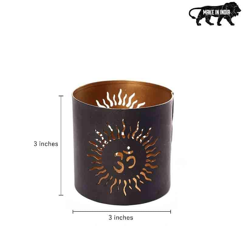 Buy Om Energy Tea Light Holder Candle Holders from Vaaree