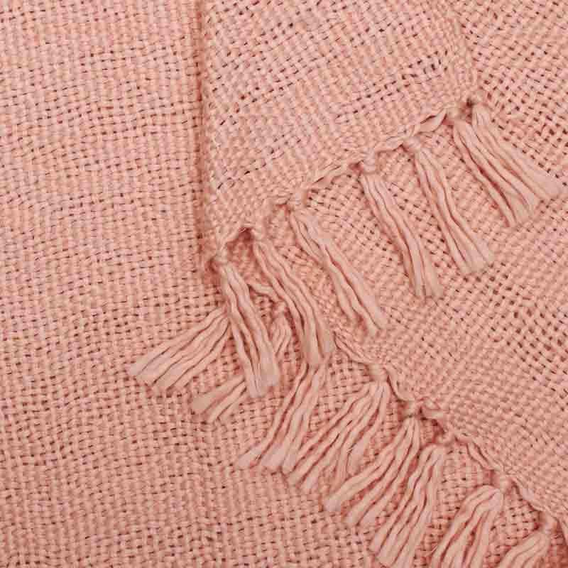 Buy Nalinam Throw - Pink Throws from Vaaree