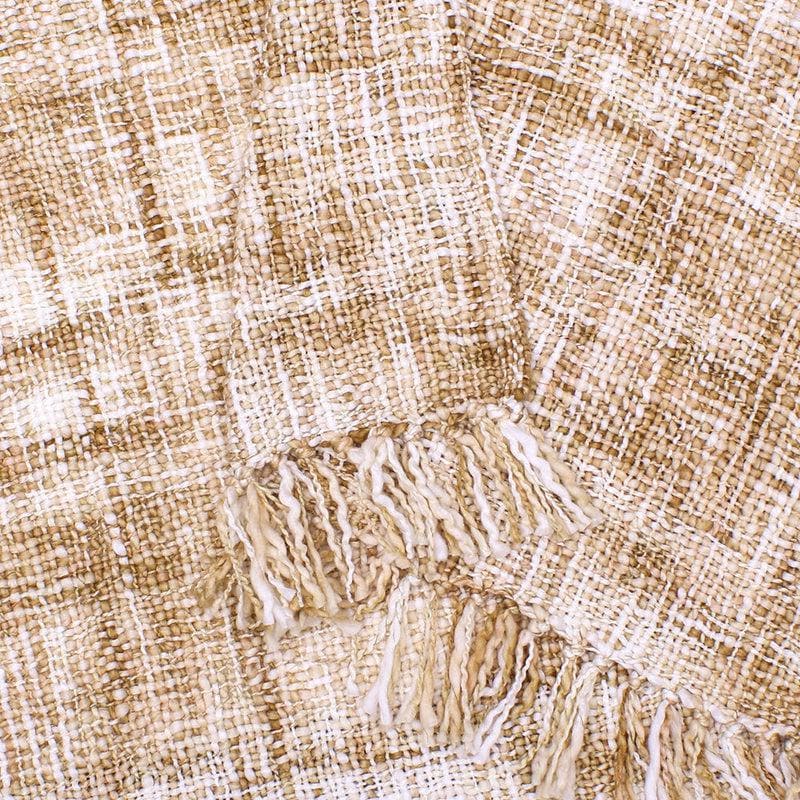 Buy Chinkara Throw - Beige Throws from Vaaree