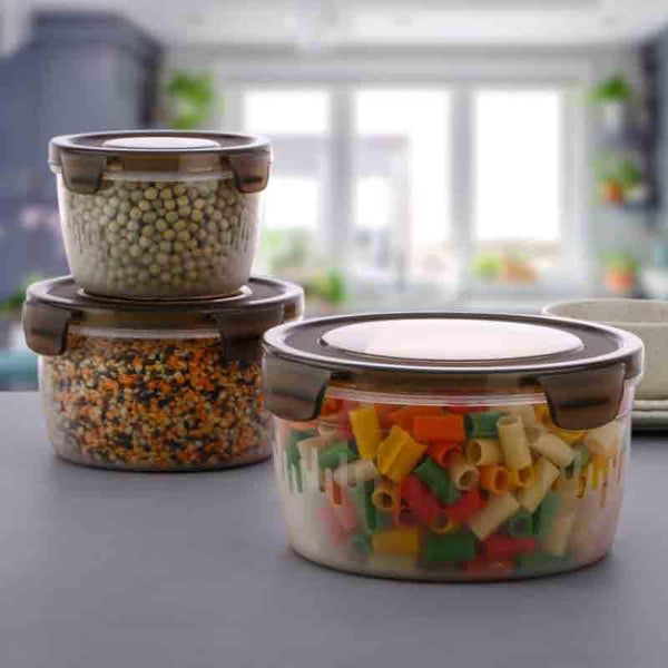 Tiffin Box & Storage Box - Stardom Airtight Container - Set Of Three