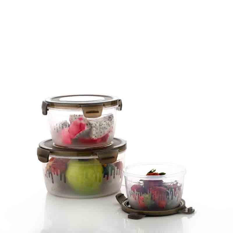 Buy Stardom Airtight Container - Set Of Three Tiffin Box & Storage Box from Vaaree