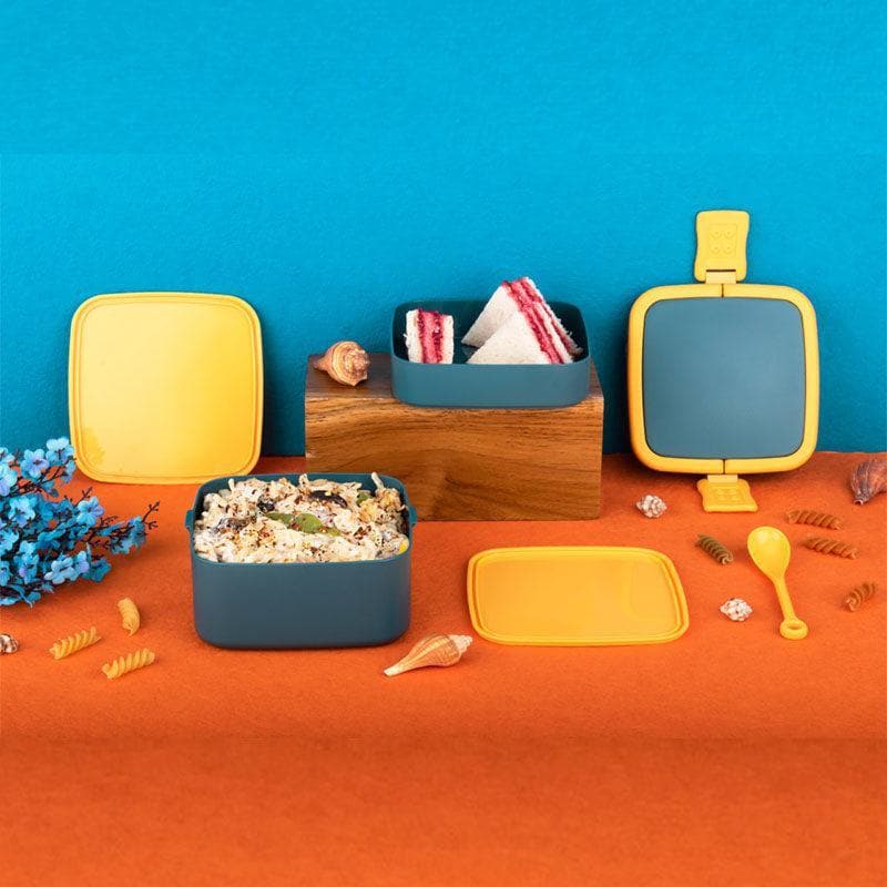 Tiffins & Lunch Box - Bento Lunchbox - Blue