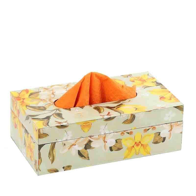 Buy Daffofils Tissue Box Tissue Holder from Vaaree