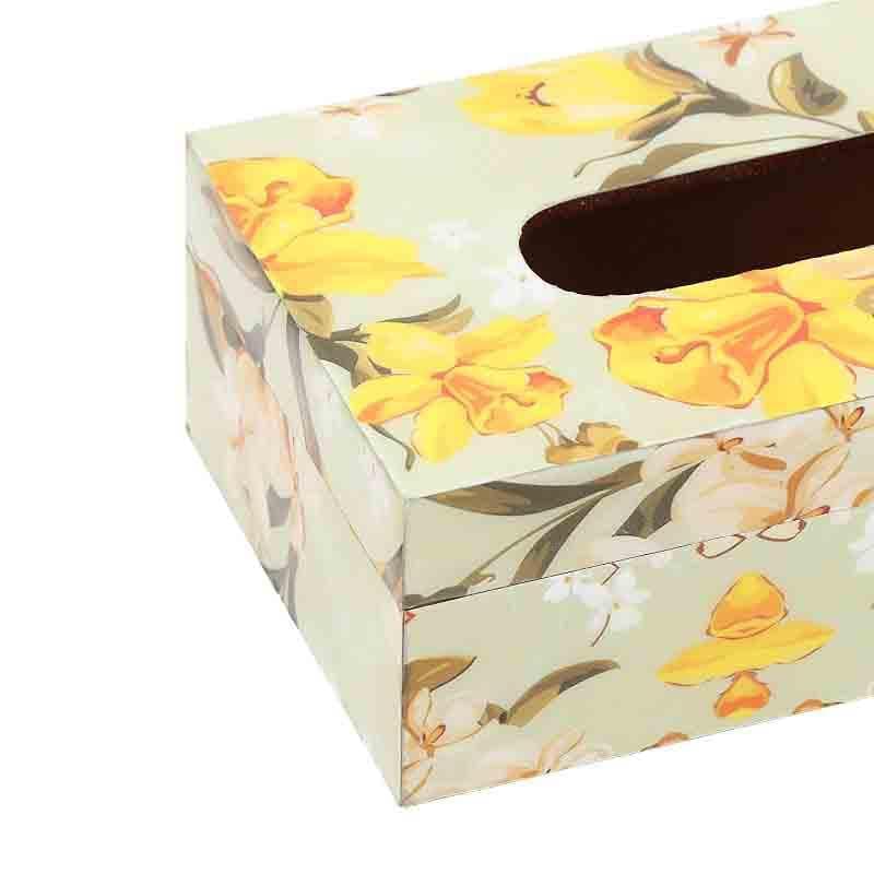 Buy Daffofils Tissue Box Tissue Holder from Vaaree