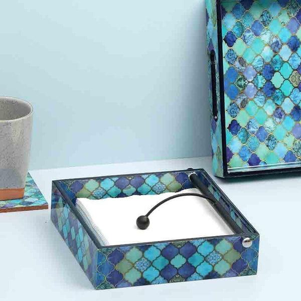 Tissue Holder - Ombre Checkered Tissue Holder