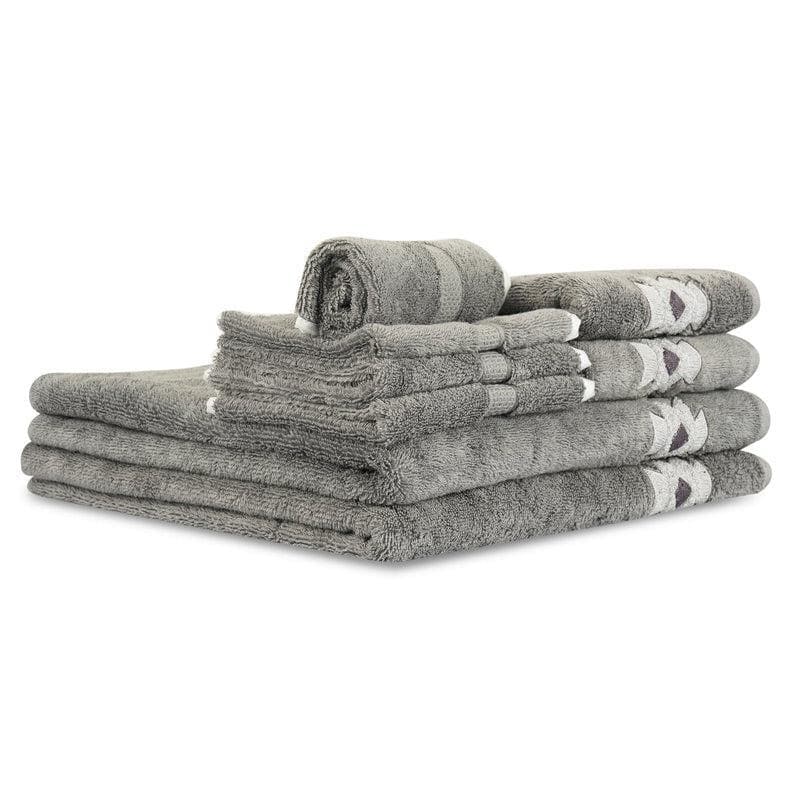 Buy Grey Goose Towel- Set Of Eight Towel Sets from Vaaree