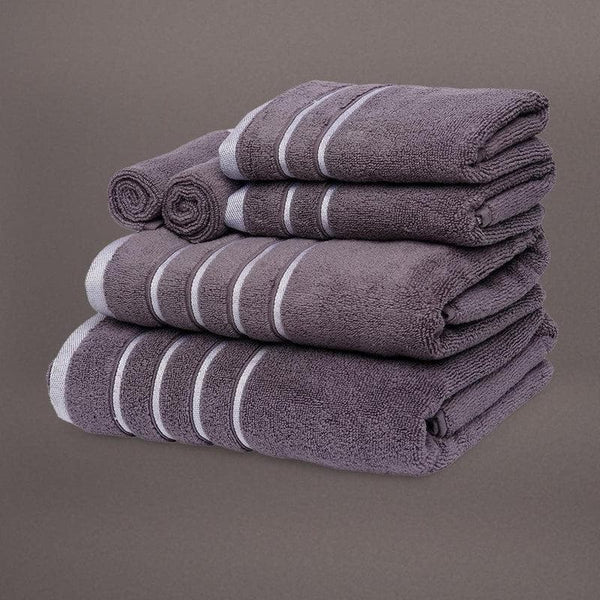 Towel Sets - Grey Oh-so-soft Towel (Six Piece Set)