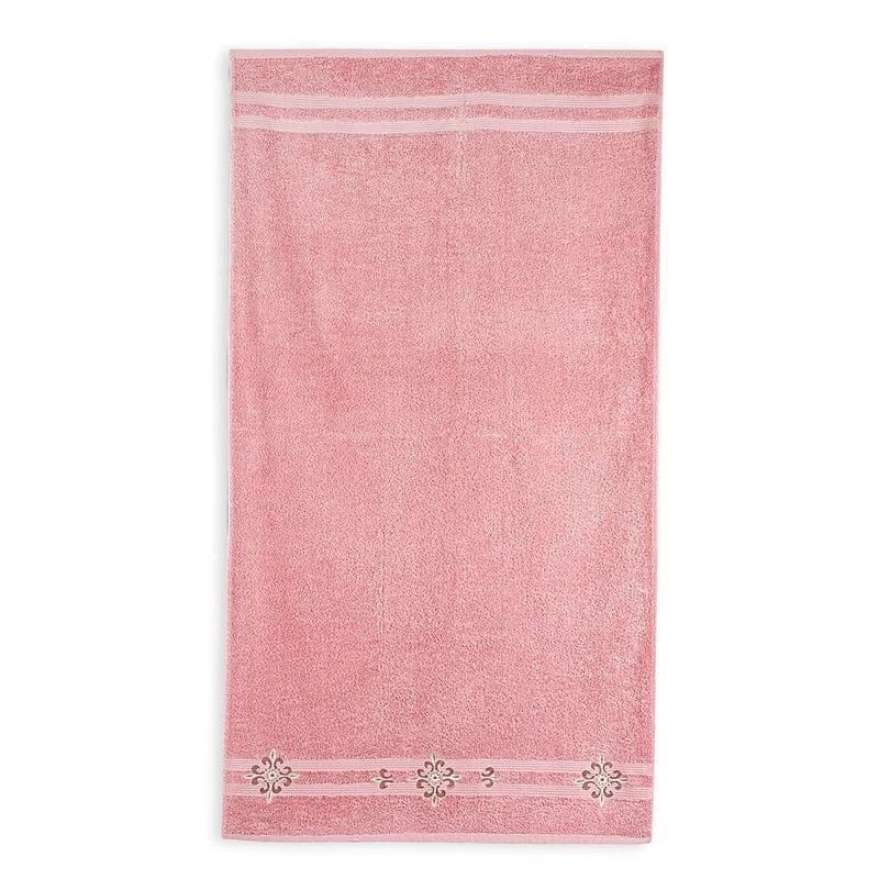 Buy Pink Cuddles Towel- Set Of Eight Towel Sets from Vaaree