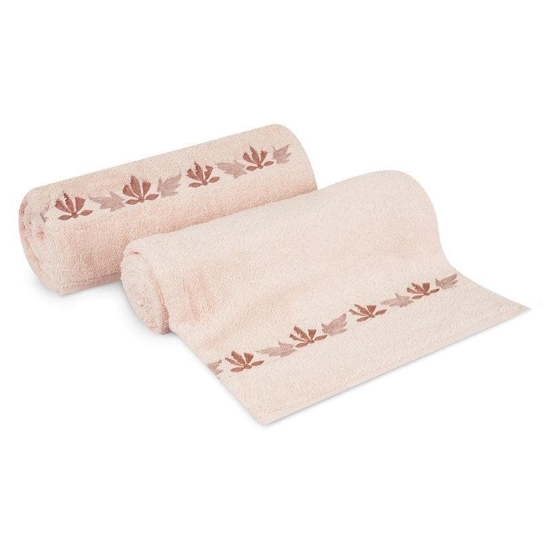 Buy Wonderfully Peach Towel- Set Of Eight Towel Sets from Vaaree