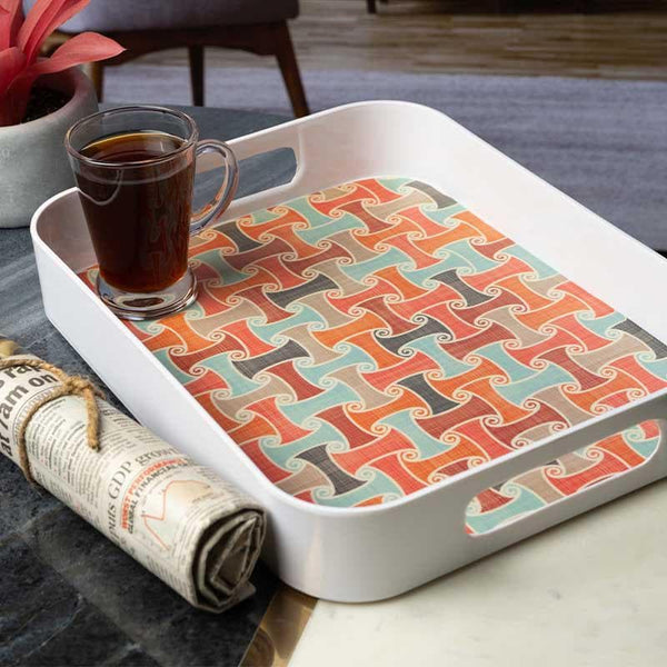 Serving Tray - Basket Weave Serving Tray