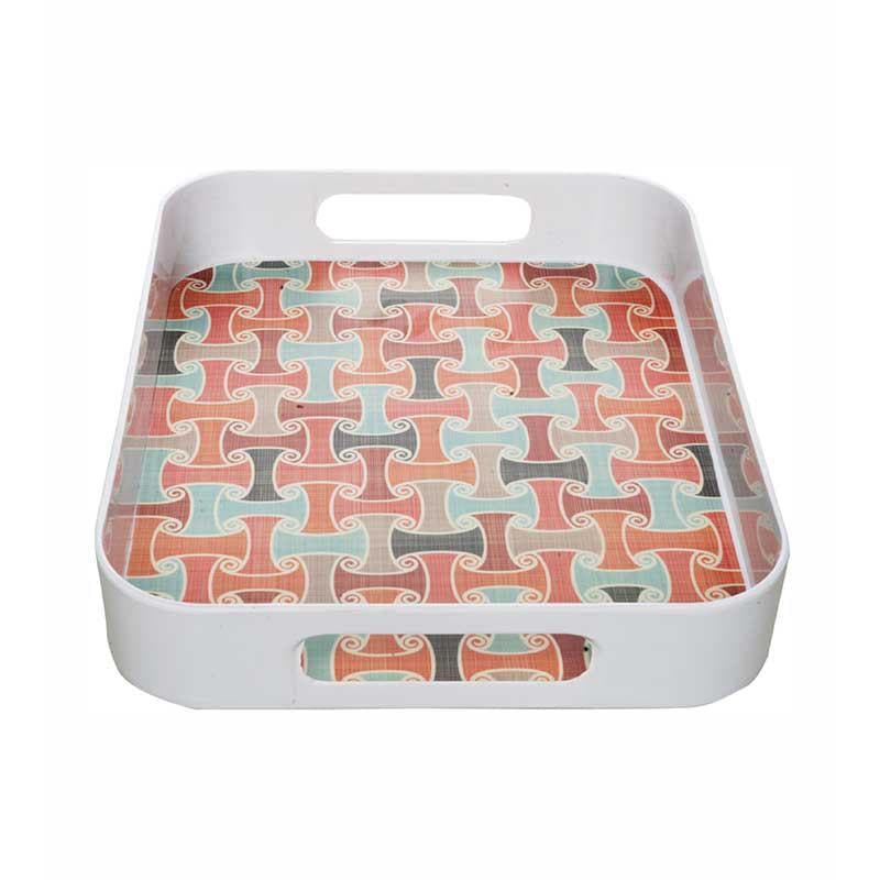 Serving Tray - Basket Weave Serving Tray