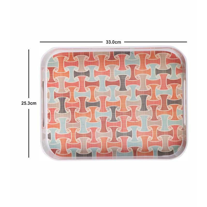 Serving Tray - Basket Weave Serving Tray