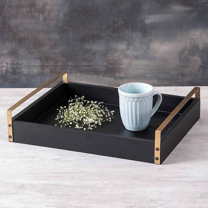 Buy Black Sugar Serving Tray Serving Tray from Vaaree