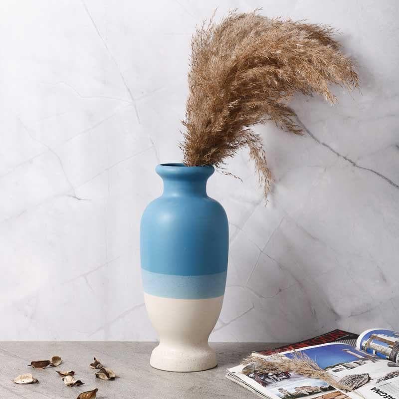 Buy Azurite Ceramic Vase Vase from Vaaree