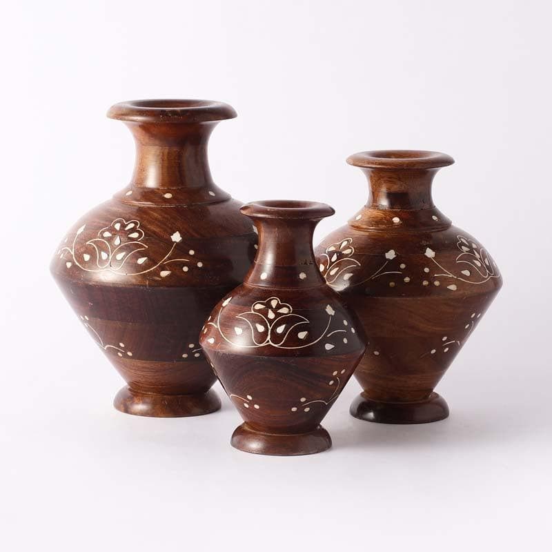 Buy Briller Vase - Set Of 3 Vase from Vaaree